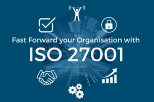 Key benefits of ISO 27001:2022, including data security, building trust, resilience, regulatory compliance, and business efficiency, fostering new opportunities