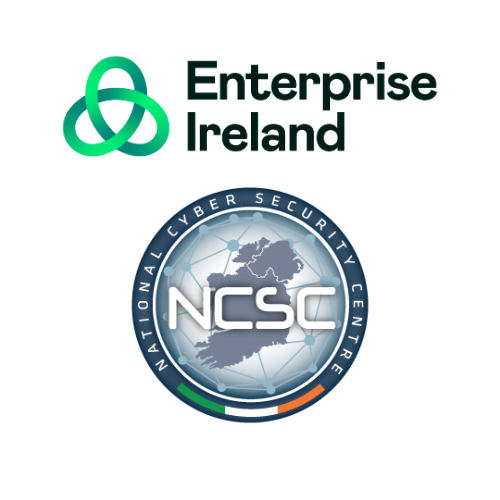 Enterprise Ireland and National Cyber Security Centre logos